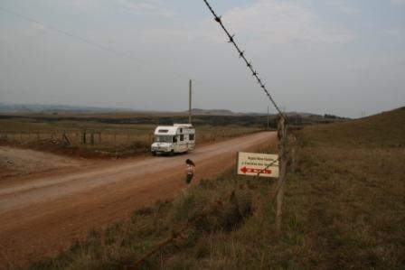 BIK-Theo auf Schotter